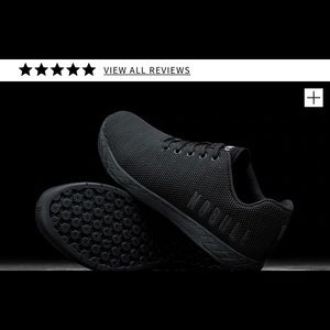 NoBull Project black trainer (mens) shoes NWOT